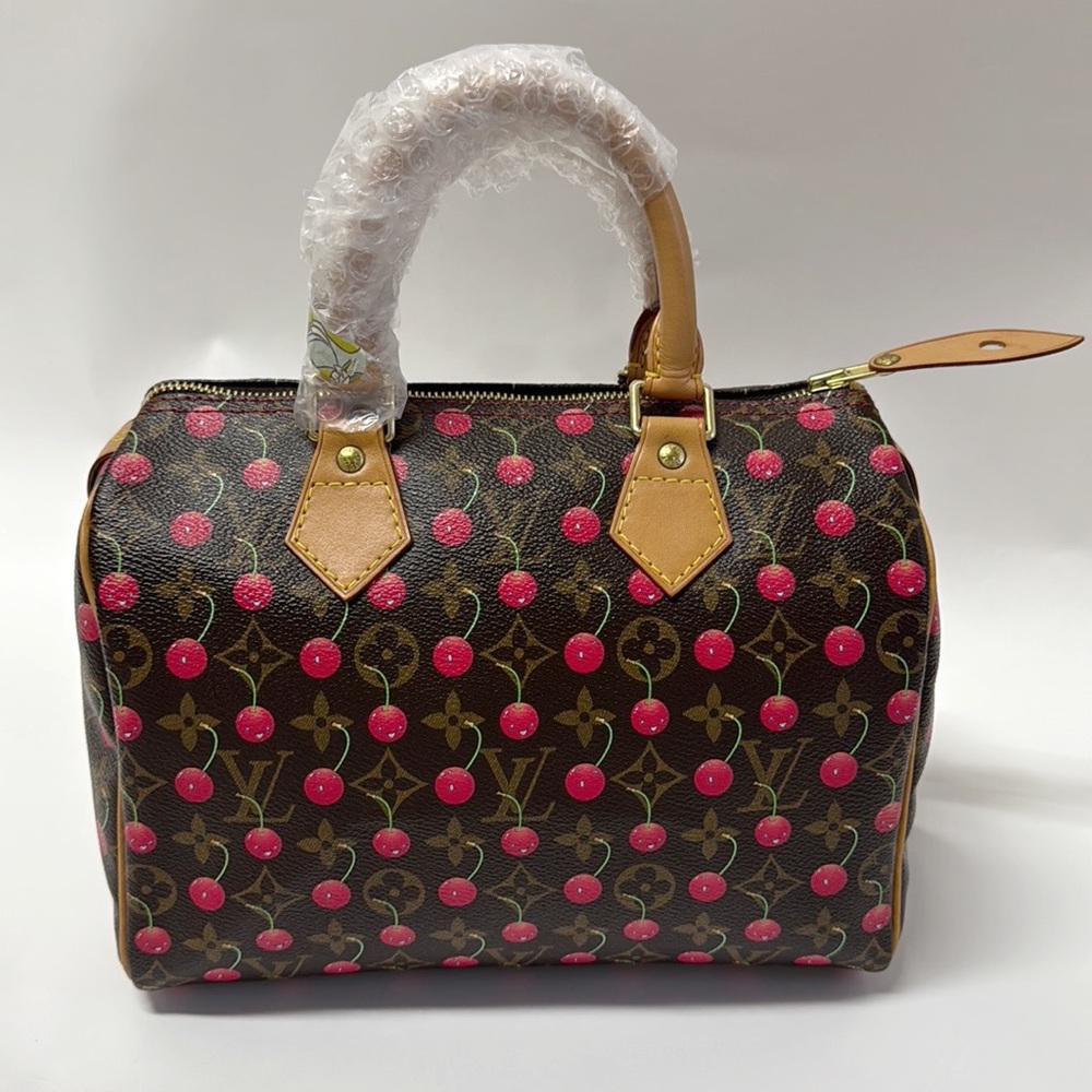 Original 2005 Louis Vuitton Cerise cherry Speedy 25